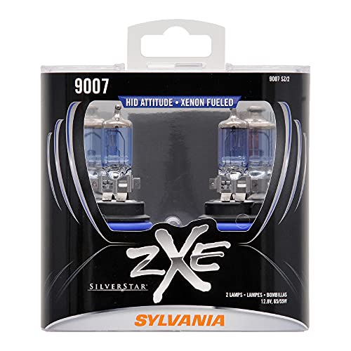 Sylvania 9007SZ.PB2 SYLVANIA 9007 SilverStar zXe High Performance Halogen Headlight Bulb, (Contains 2 Bulbs) Sylvania 9007SZ.PB2 SYLVANIA 9007 SilverStar zXe High Performance Halogen Headlight Bulb, (Contains 2 Bulbs)