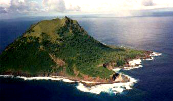 Mehetia Island and Volcano